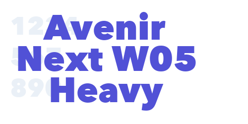 Avenir Next W05 Heavy-font-download