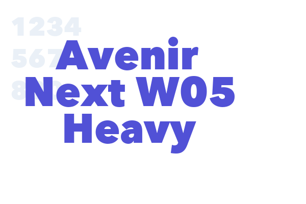 Avenir Next W05 Heavy