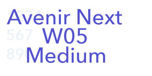 Avenir Next W05 Medium