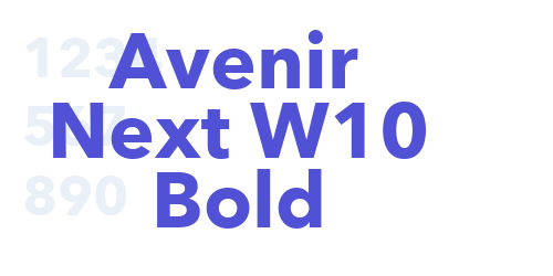 Avenir Next W10 Bold-font-download