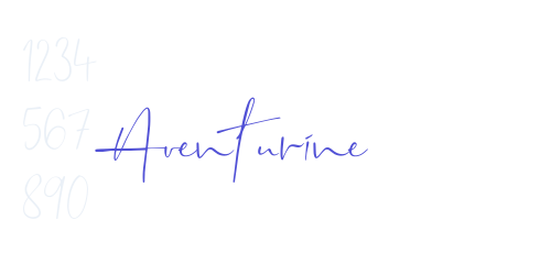 Aventurine-font-download