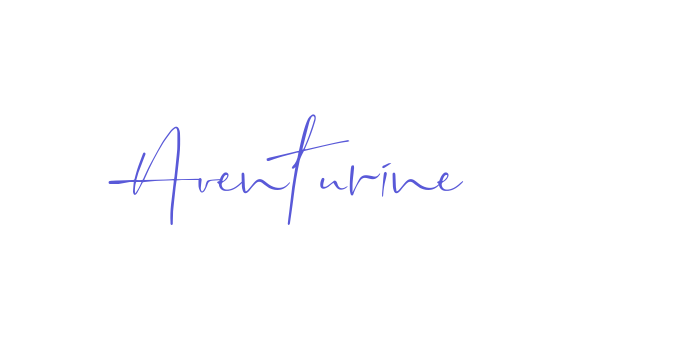 Aventurine Font