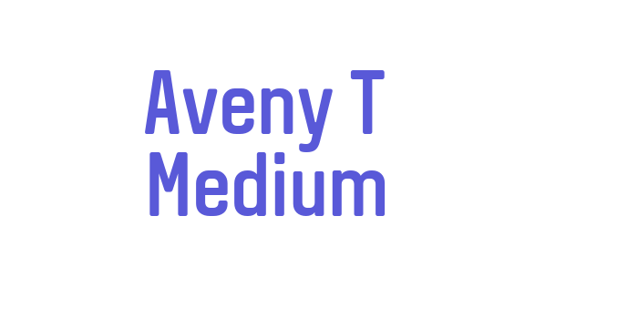 Aveny T Medium Font