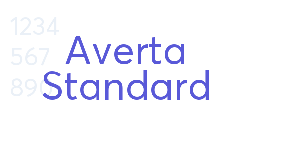 Averta Standard font free