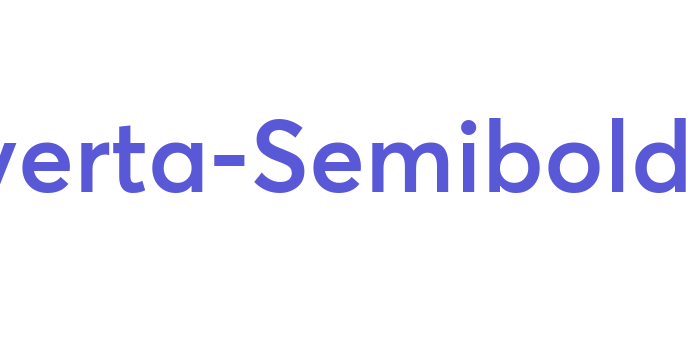 Averta-Semibold Font