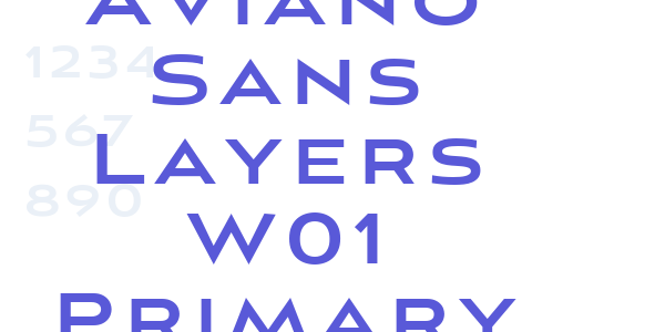 Aviano Sans Layers W01 Primary font free