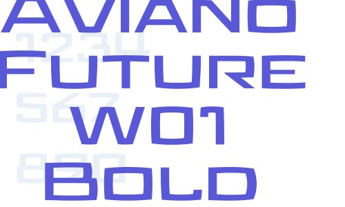 Aviano Future W01 Bold Font Download