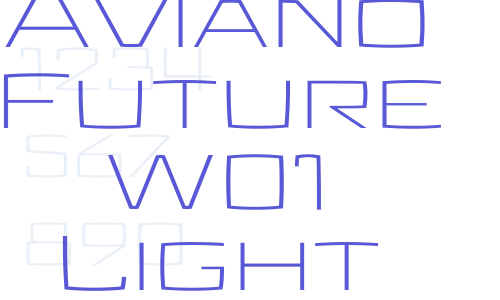 Aviano Future W01 Light Font Download