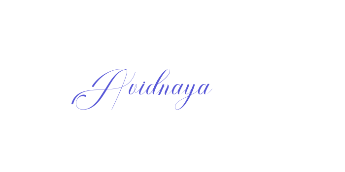 Avidnaya Font