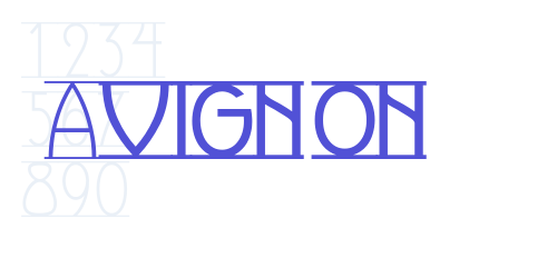 Avignon-font-download