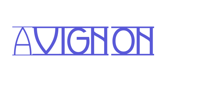 Avignon Font