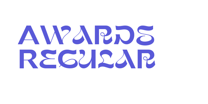 Awards Regular Font Download