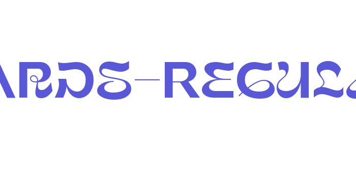 Awards-Regular Font