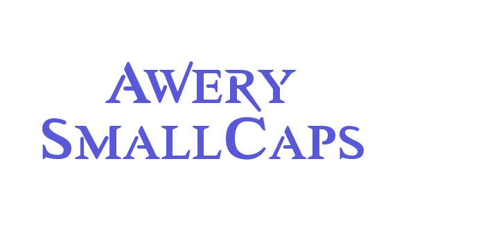 Awery SmallCaps Font Download