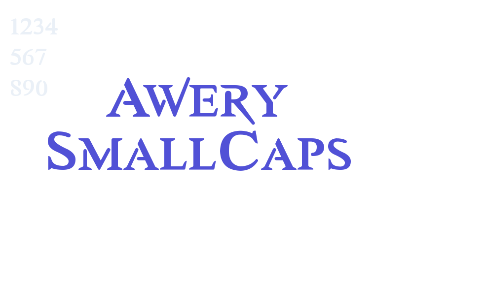 Awery SmallCaps-font-download