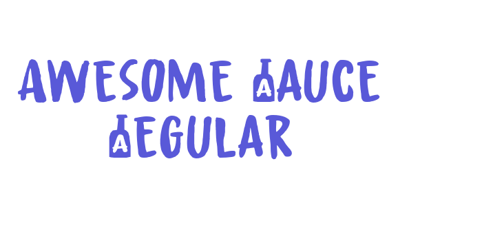 Awesome Sauce Regular Font Download