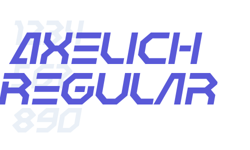 Axelich Regular Font Download