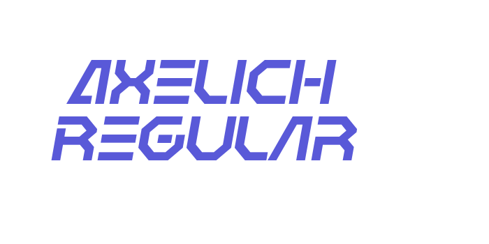 Axelich Regular Font Download