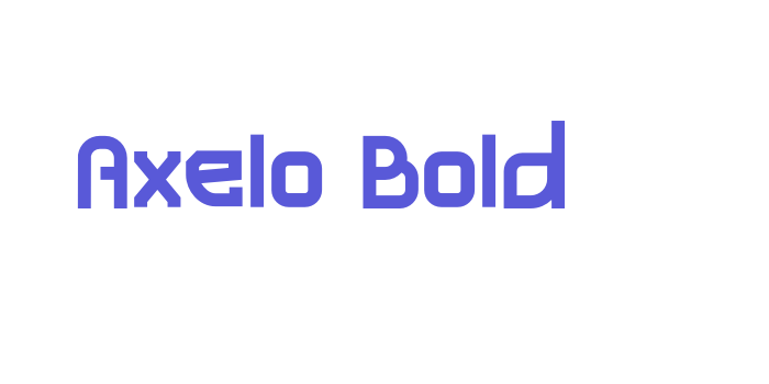 Axelo Bold Font Download