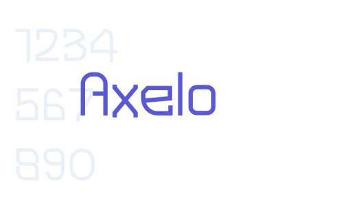 Axelo Font