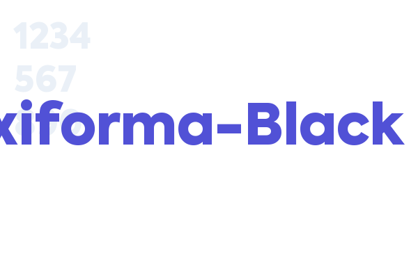 Axiforma-Black Font Download