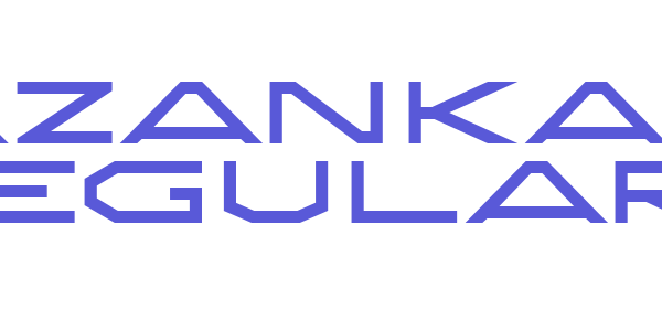 Azanka Regular font free