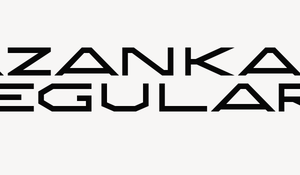 Azanka Regular Font