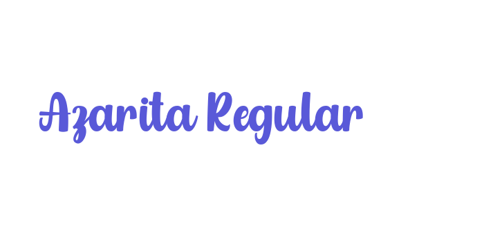 Azarita Regular Font Download