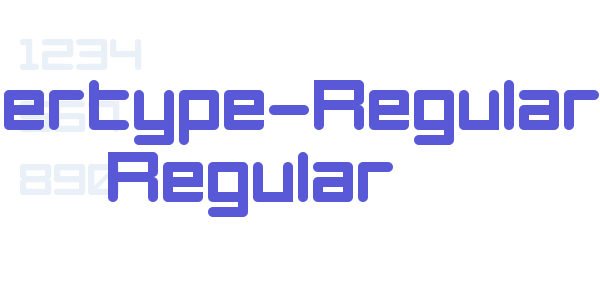 Azertype-Regular Regular font free