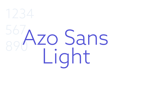 Azo Sans Light