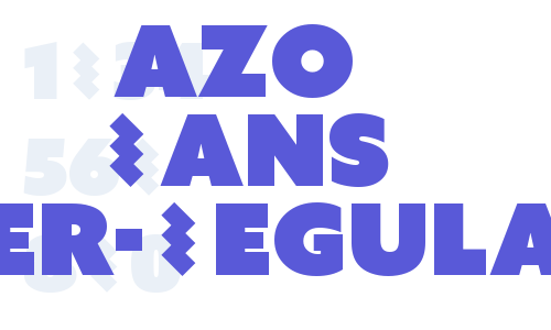 Azo Sans Uber-Regular Font Download