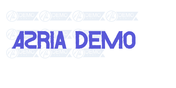 Azria Demo font free