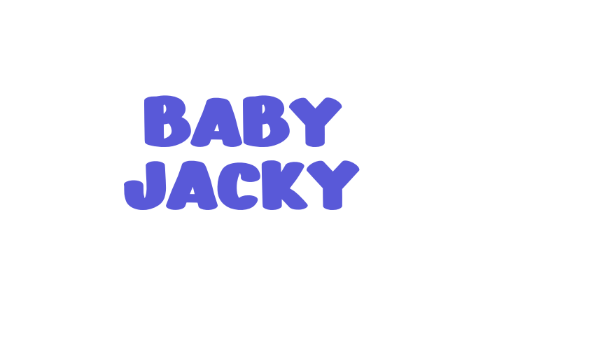 BABY JACKY Font Download