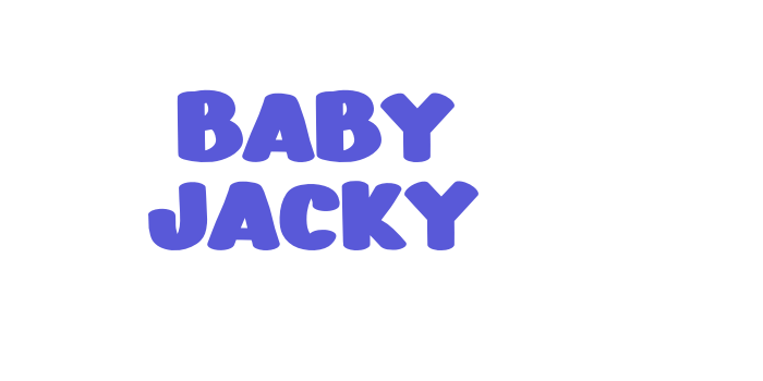 BABY JACKY Font Download