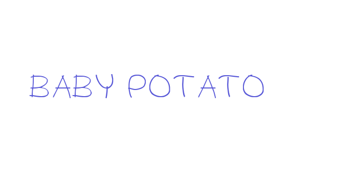 BABY POTATO Font Download