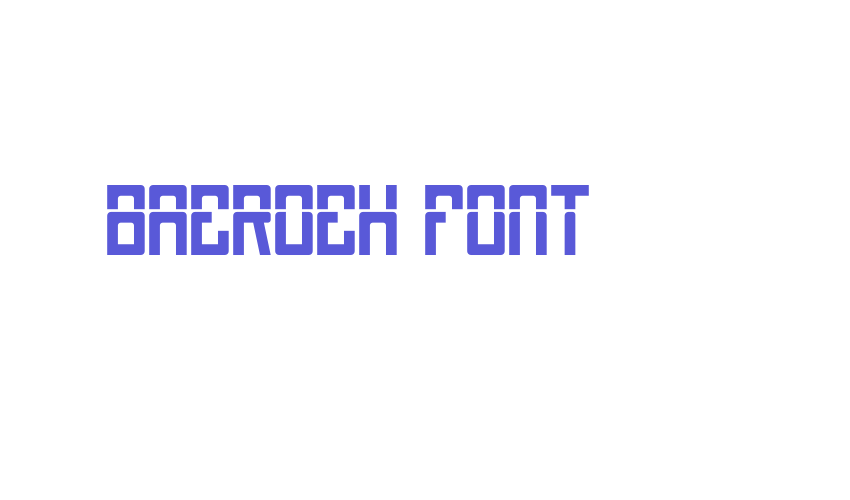 BAEROEH FONT Font Download