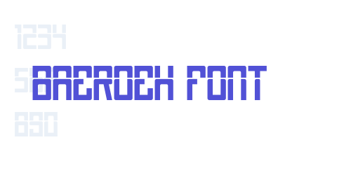 BAEROEH FONT-font-download