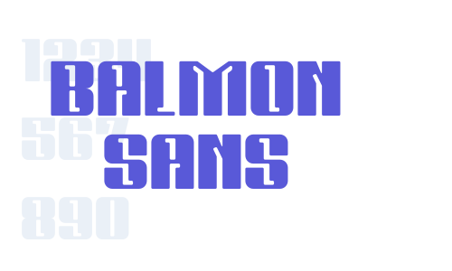 BALMON SANS Font