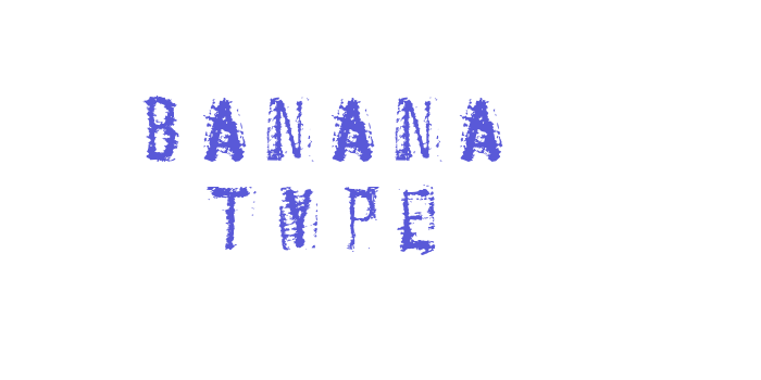 BANANA TYPE Font Download