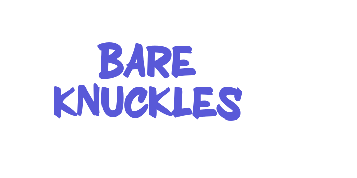 BARE KNUCKLES Font Download