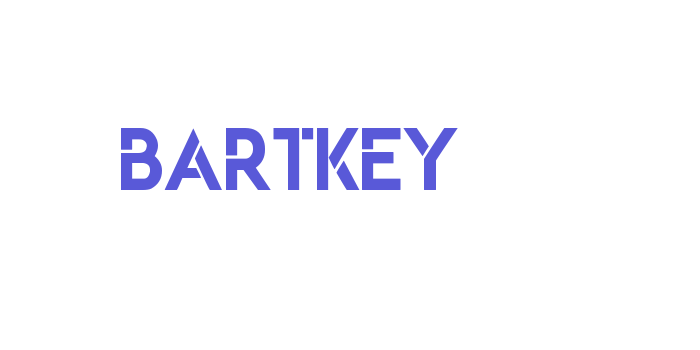 Download BARTKEY Font