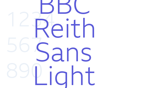 BBC Reith Sans Light Font Download