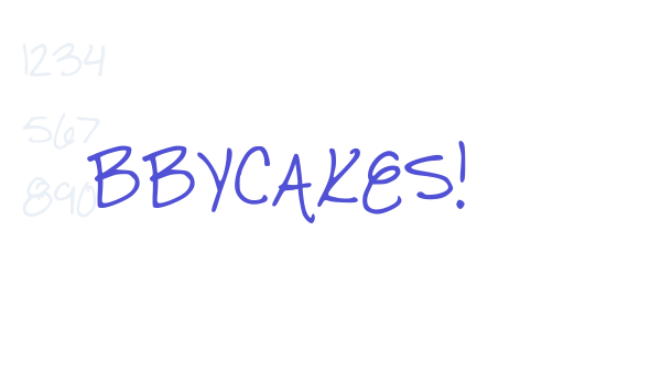 BBYCAKES! font download