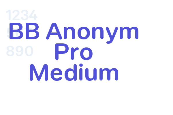 BB Anonym Pro Medium