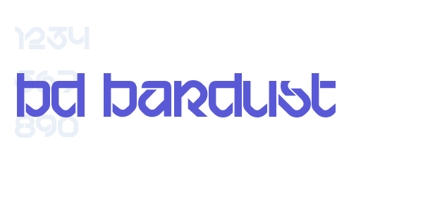 BD Bardust font