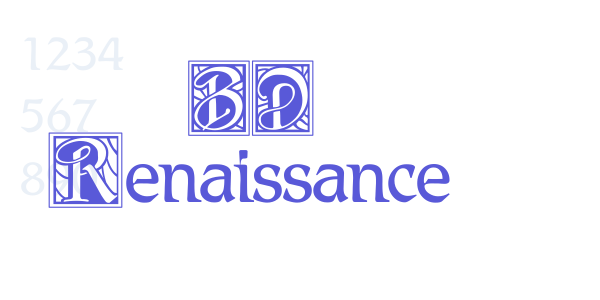 BD Renaissance font free