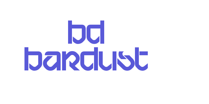 BD Bardust Font