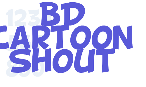 BD Cartoon Shout Font Download