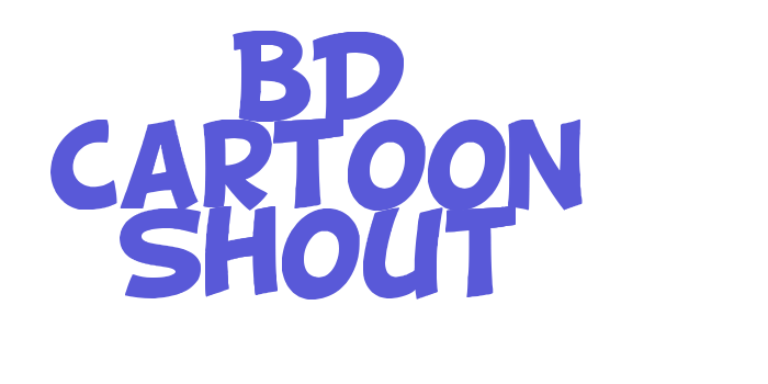 BD Cartoon Shout Font Download