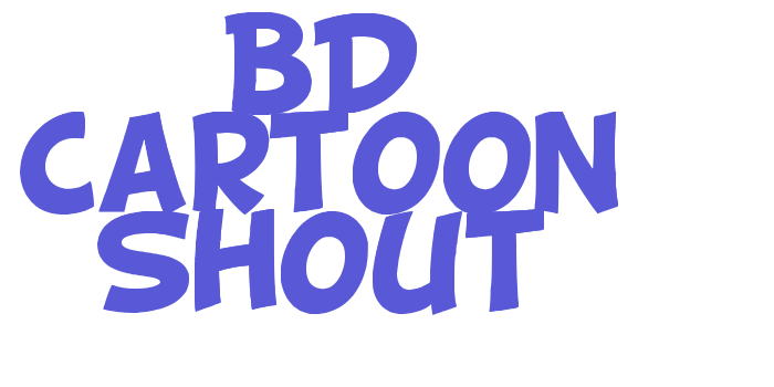 BD Cartoon Shout Font